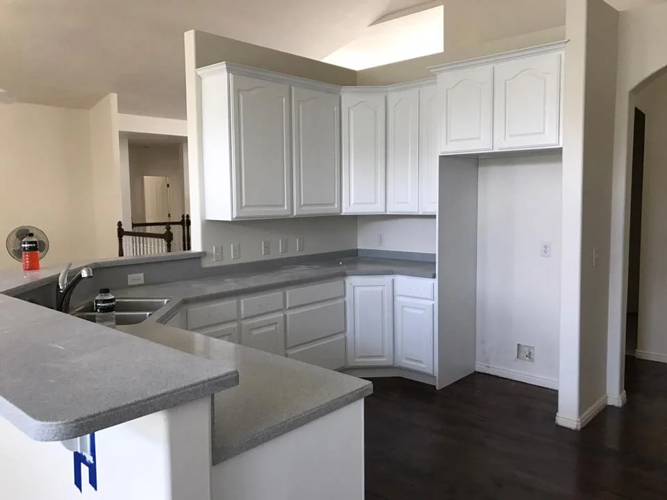 Professional kitchen cabinet painting